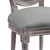 Arise Dining Side Chair Upholstered Fabric Set of 4, Fabric Wood, Light Grey Gray 15803