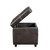 Treasure Ottoman in Espresso