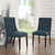 Baronet Dining Chair Fabric Set of 2, Fabric, Navy Blue 15863