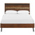 Arwen Queen Rustic Wood Bed, Queen Size, Wood, Brown, 15906