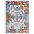 Reflect Nyssa Distressed Geometric Southwestern Aztec 5x8 Indoor and Outdoor Area Rug, Fabric, Multi Color 15923