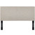Taylor King and California King Upholstered Linen Fabric Headboard, Fabric, Beige, 17727