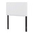 Keira Twin Faux Leather Headboard, Faux Vinyl Leather, White, 17773