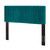 Keira Full/Queen Performance Velvet Headboard, Velvet Fabric, Aqua Blue, 17779