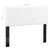Keira King/California King Faux Leather Headboard, White, 17907