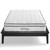 Jenna 8" Full Innerspring Mattress, Fabric, White, 18087