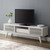 Render 59 TV Stand, Wood, White, 18126