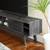 Render 70" Entertainment Center TV Stand, Wood, Dark Grey Gray, 18155