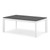 Riverside Aluminum Outdoor Patio Coffee Table, Aluminum, Metal, Steel, White, 18222