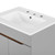 Harvest Bathroom Vanity, Wood, Grey Gray White, 18240