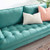 Valour Performance Velvet Sofa, Velvet, Teal Blue, 18366