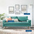 Valour Performance Velvet Sofa, Velvet, Teal Blue, 18366
