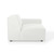 Restore Left-Arm Sectional Sofa Chair, Fabric, White, 18636