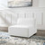 Restore Sectional Sofa Armless Chair, Fabric, White, 18640