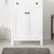 Nantucket 24" Bathroom Vanity Cabinet (Sink Basin Not Included), Wood, White, 18647
