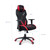Speedster Mesh Gaming Computer Chair, Black Red, 18726