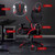 Speedster Mesh Gaming Computer Chair, Black Red, 18726