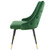 Adorn Tufted Performance Velvet Dining Side Chair, Velvet, Green, 18747