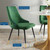 Adorn Tufted Performance Velvet Dining Side Chair, Velvet, Green, 18747