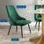 Adorn Tufted Performance Velvet Dining Side Chair, Velvet, Green, 18748