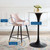 Adorn Performance Velvet Counter Stool, Velvet, Pink, 18760