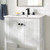 Steam 23" Bathroom Vanity Cabinet (Sink Basin Not Included), Wood, White, 18824