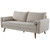 Revive Upholstered Fabric Sofa and Loveseat Set, Fabric, Beige, 19134