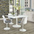Lippa 47" Dining Table in White EEI-1125-WHI