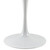 Lippa 36" Dining Table in White EEI-1129-WHI