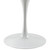 Lippa 40" Dining Table in White EEI-1130-WHI