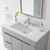 Cayman 36" Bathroom Sink, Ceramic, White, 19516