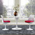 Lippa 47" Dining Table in White EEI-1131-WHI