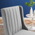 Renew Parsons Performance Velvet Dining Side Chairs - Set of 2, Velvet, Light Grey Gray, 19580