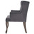 Realm Armchair Performance Velvet Set of 2, Velvet, Grey Gray, 19679
