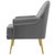 Revive Armchair Performance Velvet Set of 2, Velvet, Grey Gray, 19689