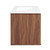 Transmit 36" Wall-Mount Bathroom Vanity, Wood, Brown Walnut White, 20058