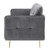 Cameron Tufted Performance Velvet Sofa, Velvet, Grey Gray, 20077