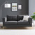 Kaiya Performance Velvet Sofa, Velvet, Dark Grey Gray, 20086