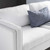 Kaiya Fabric Sofa, Fabric, White, 20092