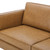Kaiya Vegan Leather Sofa, Faux Vegan Leather, Tan, 20093