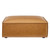 Restore Vegan Leather Ottoman, Faux Vegan Leather, Tan, 20125