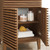 Render Bathroom Vanity Cabinet (Sink Basin Not Included), Wood, Brown Walnut, 20315