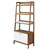 Bixby 33" Bookshelf, Wood, Brown Walnut White, 20413