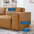Restore 5-Piece Vegan Leather Sectional Sofa, Faux Vegan Leather, Tan, 20501
