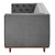Elation Tufted Performance Velvet Sofa, Velvet, Grey Gray, 20518