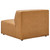 Mingle Vegan Leather 7-Piece Sectional Sofa, Faux Vegan Leather, Tan, 20551