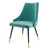 Adorn Dining Side Chair Performance Velvet Set of 2, Velvet, Teal Blue, 20869
