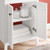 Nantucket 24" Bathroom Vanity, Wood, White Black, 21030