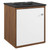 Transmit 18" Wall-Mount Bathroom Vanity, Wood, Brown Walnut Black, 21056