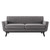 Engage Channel Tufted Performance Velvet Loveseat, Velvet, Grey Gray, 21168